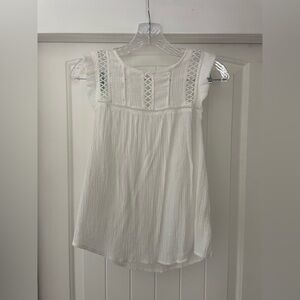 White Sleeveless Women's Top